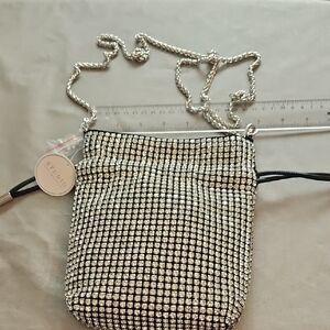 Studio Silver Mesh Mini Bag